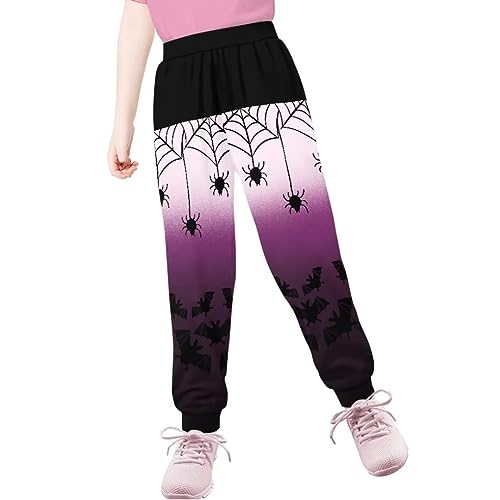 Hawapod Kids Sweatpants Elastic Waist Flap Halloween Baby Clothes Regular Fit Kids Pants Boys Size 10-124