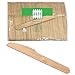 Perfect Stix - PS Wooden Knife 250CT Green Knive 158-250ct Disposable Wooden Knives (Pack of 250) 1