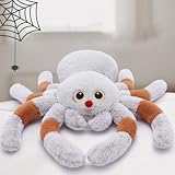 MaoGoLan 20 inch Spider Stuffed Animal Large Plush Tarantula Stuffed Spider Toy Throw Pillow Cute Creepy Gifts for Girls Boys Kids Party Favors Decorations Halloween Prank Props