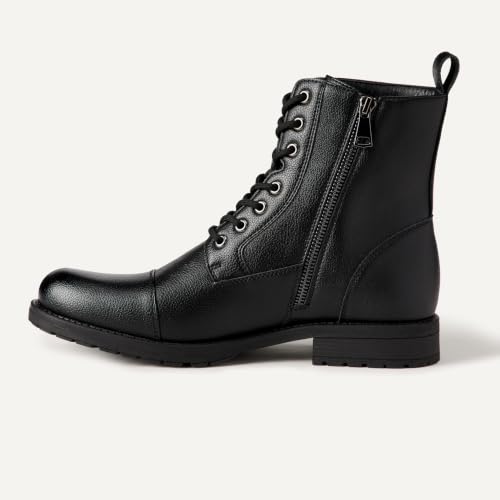 Image of Amazon Essentials Men's Cap Toe Lace Up Combat Boots