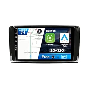 Mercedes Benz ML GL W164 autoradio met draadloze CarPlay + Android auto