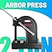 2 Ton Arbor Press, 8.5 Inch Maximum Height Manual Desktop Arbor Press Tooling, Ratchetoe Lever Manual Desktop Punch Press Machine, Precision Hand Press Tool for Assembly and Processing Workshop