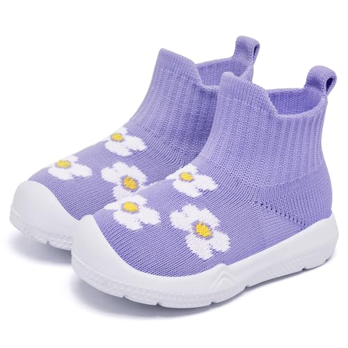 Image of MORENDL Toddler Sock Shoes Baby Walking Shoes Infant Slippers Boys & Girls Non-Slip Sneakers
