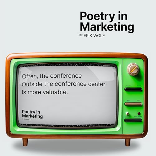 Often, the conference / Outside the conference center / Is more valuable.