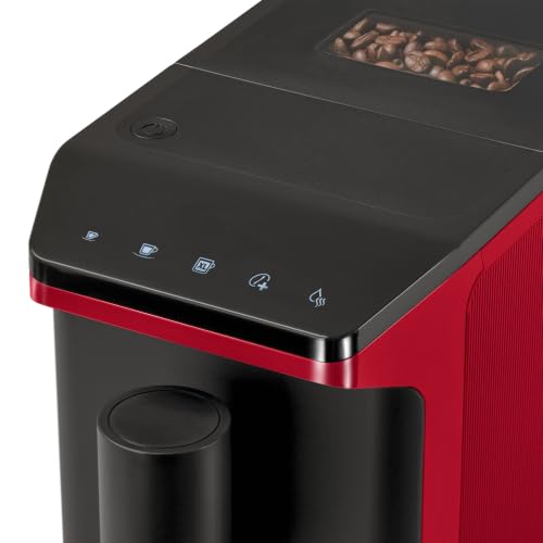 Tchibo Kaffeevollautomat Esperto mini, Rot, nur 16 cm breit – Ansicht 6
