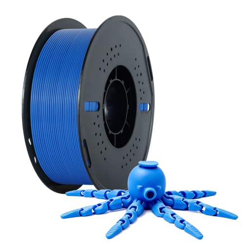 Image of Kingroon PLA 3D Printer Filament, Dimensional Accuracy + /- 0.02 mm, 1 kg Spool(2.2lbs), 1.75 mm，Blue