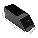 Playing Card Shuffler, Black Plastic 1-6 Decks Cards Capacity Card Shuffling Machine Manual Playing Card Shuffler Playing Cards Poker Playing Board Game Tool Accessory for Family Party Games