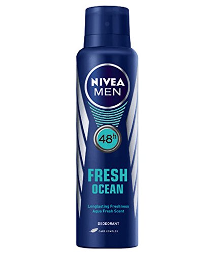 Nivea Men Fresh Ocean 48 Hours Deodorant Spray150ml with Ayur Product in Combo-picture-40