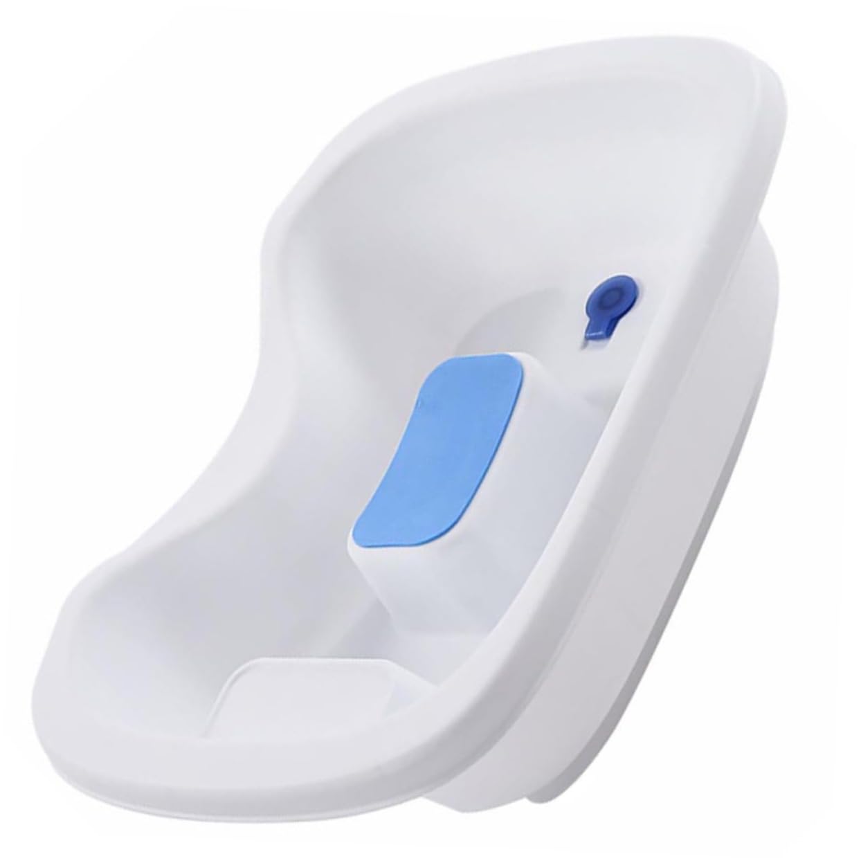Ergonomisches Tragbares Haarwaschbecken aus Kunststoff mit Wasserablauf und Temperaturerkennung Geeignet für Erwachsene und Kinder Beim Sitzen und Liegen