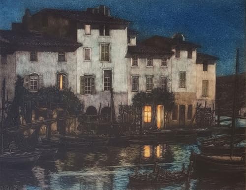 Lienzo de pared de 60x90cm il Brescon Martigues France: el regalo de arte ideal