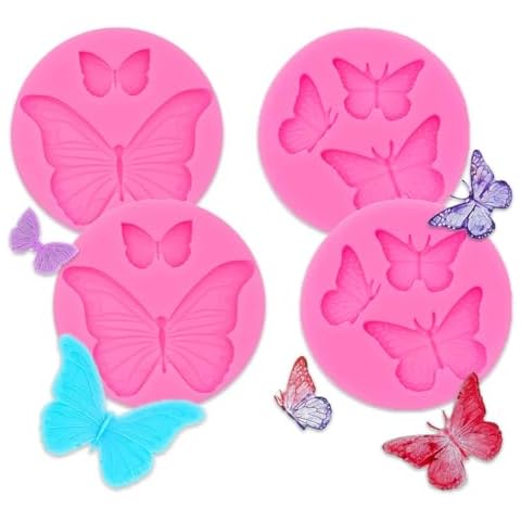 Gulinaza Mini Butterfly Silicone Molds Set Cover