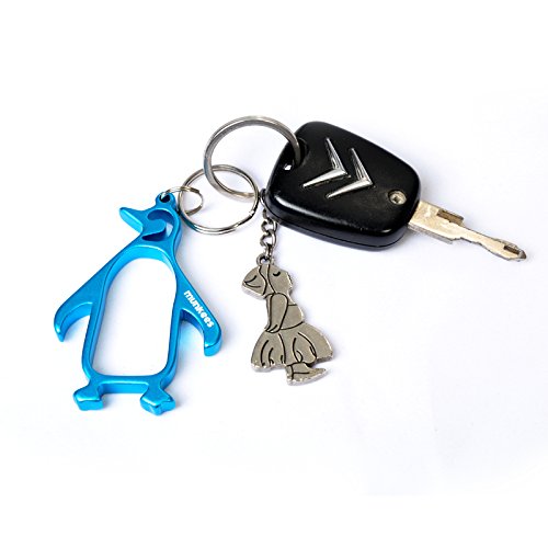 Ouvre-Bouteille 2 En 1 Catapulte Et Porte-Clés - Compact, Lance >5 M, Cadeau Original Pour Amis
