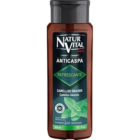 Champú Anticaspa para Hombres NaturVital Cover