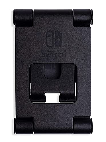 Supporto compatto in metallo, nero (per console