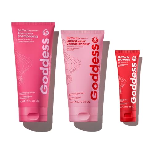 Goddess 3 Step Hair Care Strengthening System, Sulfate Free Shamp...