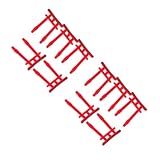 Petit torii - fabriqué en matériau, avec des détails exquis et une finition soignée, ces portes torii miniatures sont durables, de forme réaliste, cette décoration est décorative et créative pour votre paysage, artisanat de porte torii