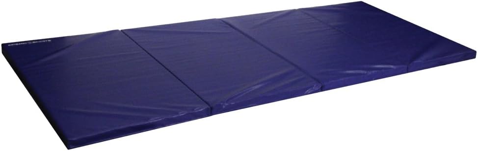 Seismic Sports - SSM-482RB - Blue Gymnastics Mat for Tumbling Yoga Exercise Karate Cheer, 4' x 8' x 2'