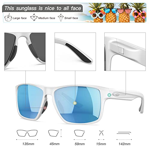 Image of Floating Polarized Sunglasses, Water Sports Sunglasses for Men and Women