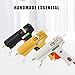 Hot Glue Gun,Full Size High Temperature Glue Gun Kit with 12 Clear Glue Sticks, 60/100W. For Craft School DIY Art Home and Quick Repair -BLACK