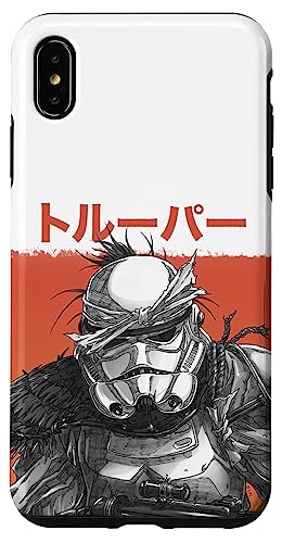 Coque de protection rigide iPhone XS Max Star Wars Visions finition premium