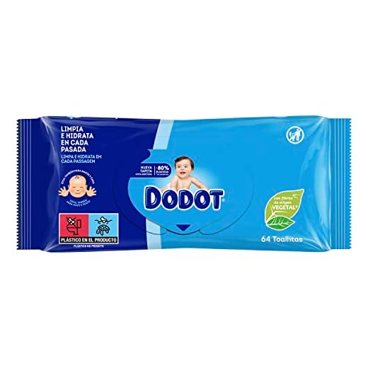 Dodot Toallitas Recambio - 64 unidades