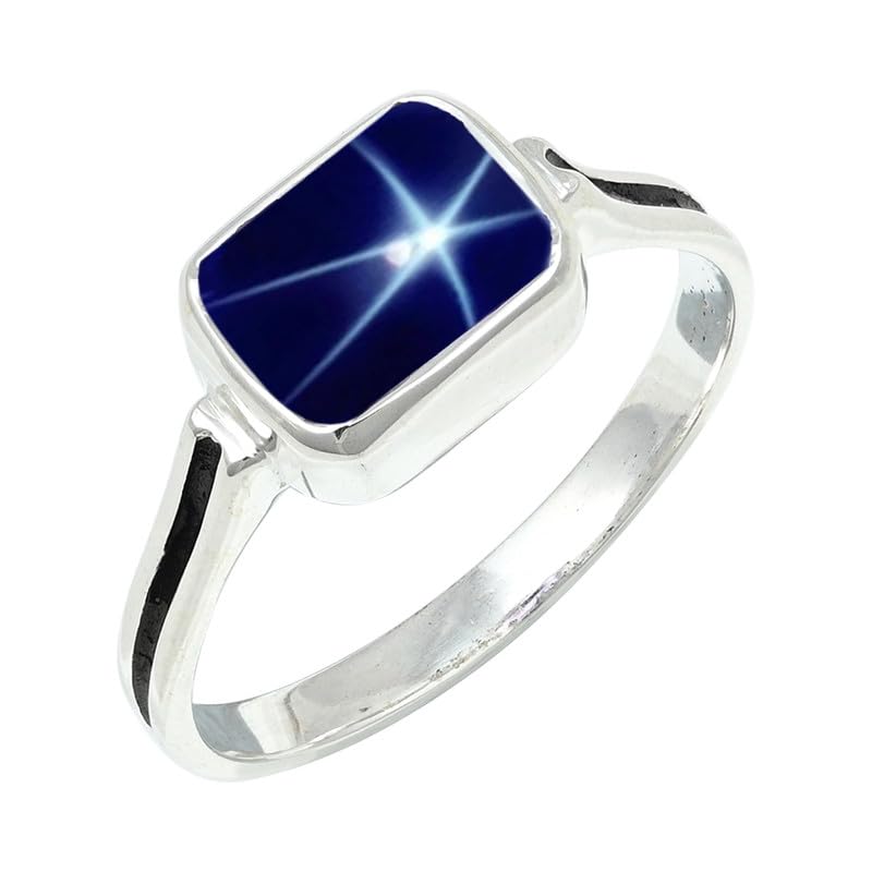Bague plaquée argent et pierre précieuse, un bijou fait main élégant et intemporel JSR-1159AA