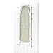 HOMZ Over-the-Door Steel Top Ironing Board, Foldable, with Free Set of Dryer Balls Included, White, 42