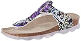 atmungsaktive Baumwolle Superfit Jellies Sandale, SCHWARZ/Silber 0000, 35 EU