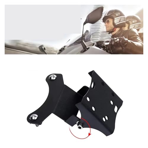 Extension crossbar support TMAX 530 plaque navigation GPS et smartphone moto 2012-2019