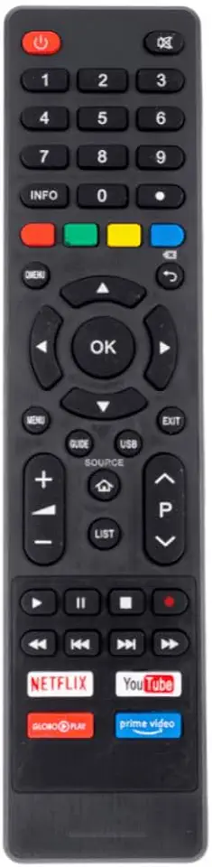 Controle Remoto Compatível com TV Philco Smart TV 4k