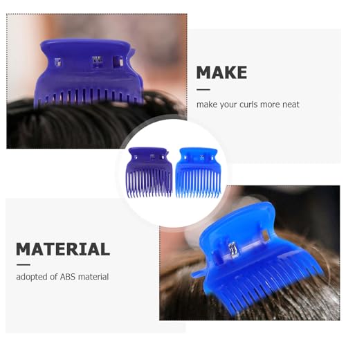 minkissy 8 Pçs Clipes De Rolo Quente Plástico Modelador De Cabelo Garra Clipes Quente Modelador Garr