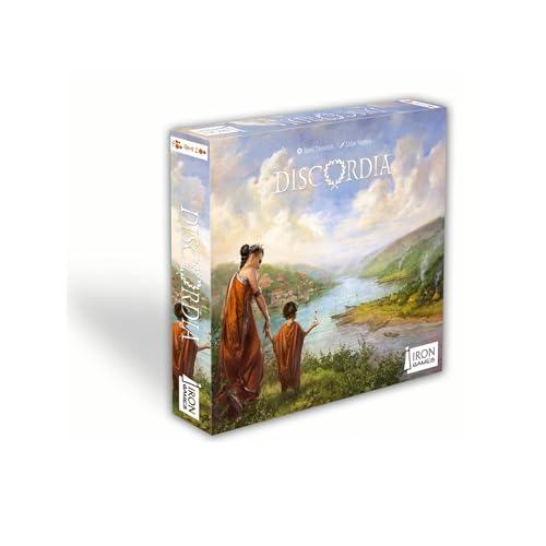 Discordia Brettspiel – Baue und verteidige Deine Stadt im Römischen Reich in diesem strategischen Brettspiel | EN/DE