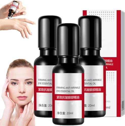 Olio contorno occhi rassodante antirughe, olio siero contorno occhi antirughe antietà, rassoda e riduce le rughe, idrata la pelle