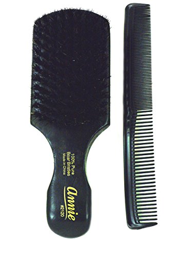 Soft Mini Wave Brush #2120-100% Pure Boar Bristles hair styling comb, hair styling, styling comb, natural bristles, reinforced bristles, boar bristle