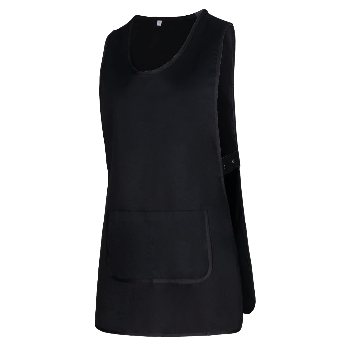 MISEMIYA - SCHÜRZE REINIGUNG ARBEITSUNIFORM KLINIK KRANKENHAUS REINIGUNG TIERARZT Gesundheit GASTGEWERBE - Ref.868 - Medium, Nero 21