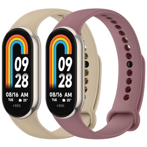 [Vancle] �y2������z for Xiaomi Mi Band 10 �����o���h Miband 9/8 �����o���h, �ւ��x���g �_�炩���V���R�� �����x���g ���߉\ 2�p�b�N 04