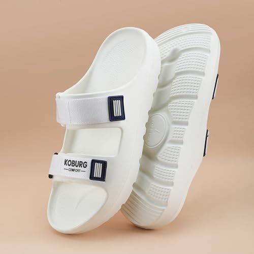 Image of KOBURG Nexa Sandals for Men| Stylish Trending | Comfortable | Super soft | Lightweight | EVA Sole | Casual Sandals | Slippers | Flip Flops for Men KF-464