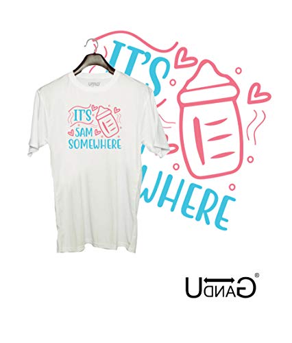 Image of UDNAG Unisex Round Neck Graphic '0.208333333333333 | IT'S 5AM Somewhere' Polyester T-Shirt White [Size 2YrsOld /22in to 7XL /56in]