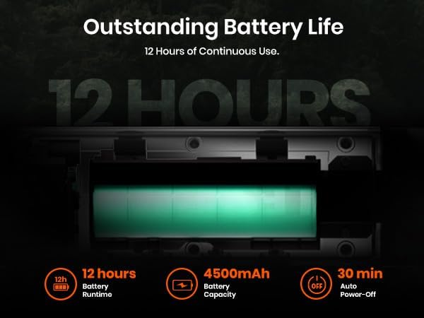 Miniatura 6 de MiLESEEY TNV10 PRO 320x240 IR Resolución Monocular Térmico, 0.512 in 50Hz Aviones Mg-Al Aleación Portátil Cámara Térmica, Visión Nocturna,