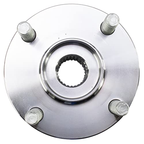 Image of TRQ Front Left and Right Wheel Bearing and Hub Assembly Set 2 Piece Compatible with 2016 Scion iA 2017-2018 Toyota Yaris iA 2019-2020 Yaris