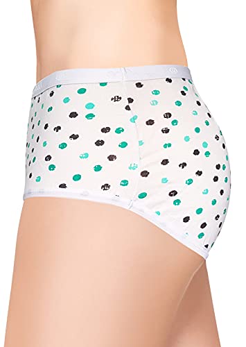 Image of LADY CARE , Panties, Under WEAR, for Women's, Medium Elastic, 3PC Combo Pack, Multi Colour Print, Size M, L, XL, 2XL, 3XL, 4XL, 5XL
