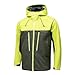 Men's Sports Outdoor Storm Jacket Mountaineering Tourism All Loose Camping Jacket Fluorescent yellow 3XL