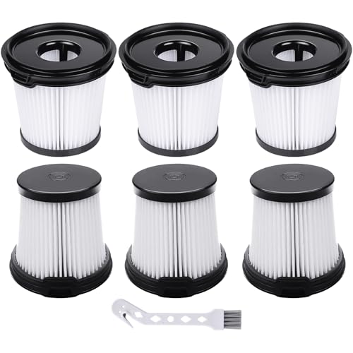 Leadaybetter HEPA�t�B���^�[ �����p 6�p�b�N Shark BU3521 BU3120 BU3520C IW1615 IW1111 IW1120 IW3511 IW3120 IW3615 IW3110C Detect Pro �y�ʃR�[�h��