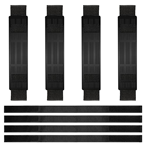 AIEX 12pcs Adjustable Hoverboard Straps, Hoverboard Cart Straps Hoverboard Car Accessories with Hook and Loop Strap Protector Hoverboard Replacement Straps for Kart Self Balance(19.68 Inches)