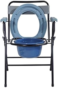 Aidapt VR252F Klappbarer Toilettenstuhl Blau