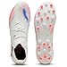 Puma Unisex Future 8 Match MG Football Boots, Puma White PUMA Black Luminous Red, 9.5 US