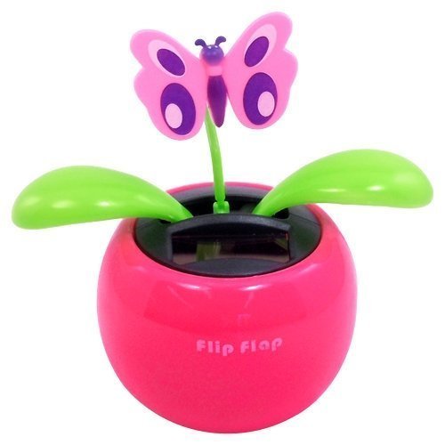 Solar Dancing Butterfly Assorted Colors 1 piece