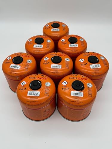 Preisvergleich Produktbild 9 Stück 500g Schraubkartusche ElicoCAMP Gaskartusche Kartusche Gaskocher Propan