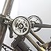 LONDON CRAFTWORK Wide Easy Wheels For BROMPTON ver 2.0 in SILVER