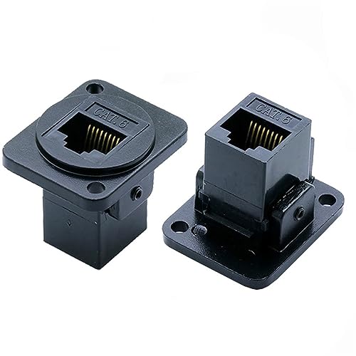 Adaptateur RJ45 CAT6 femelle connecteur panneau pour réparer liaison ethernet